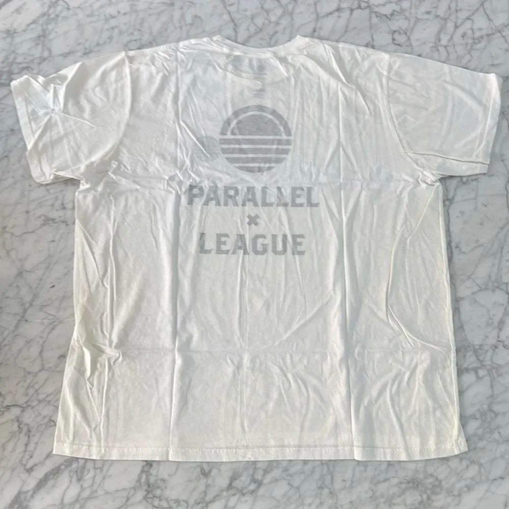 NIB Parallel x League- White Tee Size XL Mens